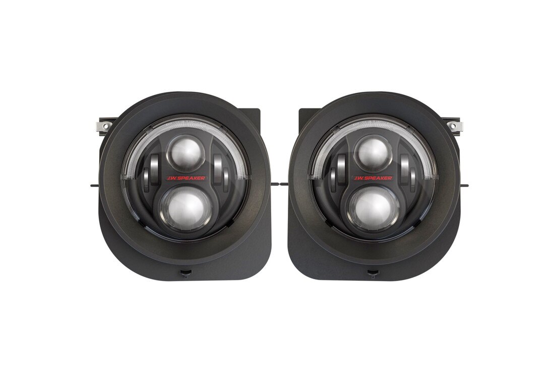 JW Speaker Model 8700 Evo2R 7" LED Lights w Dual Burn HR SWGPCK14
